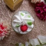 Bougie Gourmande Fraise - Menthe