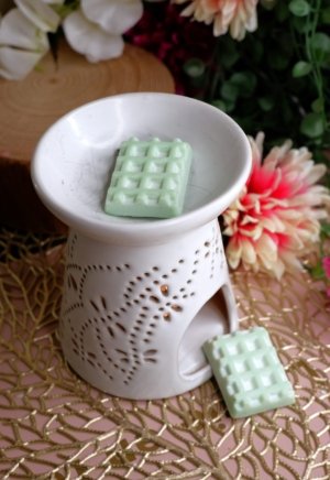 Fondant en forme de petite gauche vert clair