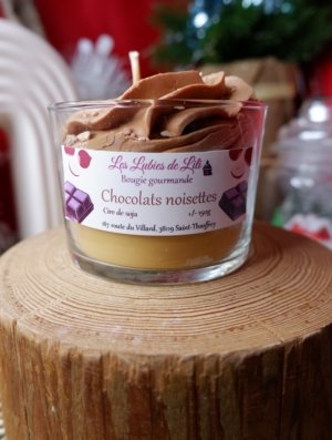 DSCF5430 Bougie Gourmande Chocolat / noisette